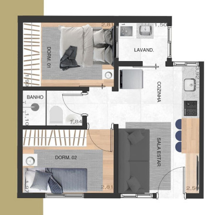 Imagem Apartamento com 1 Quarto à Venda, 31 m² em Chácara Santo Antônio (zona Leste) - São Paulo Imagem Apartamento com 1 Quarto à Venda, 31 m² em Chácara Santo Antônio (zona Leste) - São Paulo