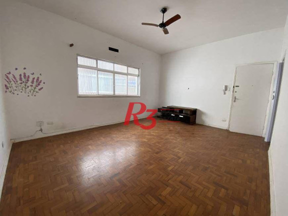 Imagem Apartamento com 3 Quartos para Alugar, 97 m² em Gonzaga - Santos