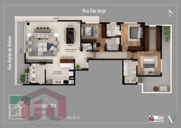 Imagem Imóvel com 2 Quartos à Venda, 69 m² Imagem Imóvel com 2 Quartos à Venda, 69 m²