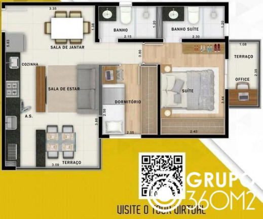 Imagem Apartamento com 2 Quartos à Venda, 49 m² em Jardim - Santo André Imagem Apartamento com 2 Quartos à Venda, 49 m² em Jardim - Santo André