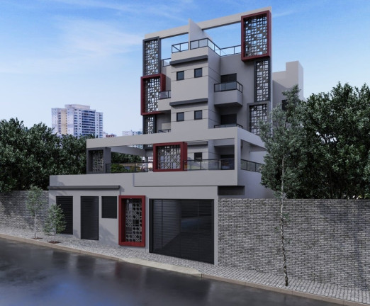 Imagem Cobertura com 2 Quartos à Venda, 91 m² em Santa Maria - Santo André