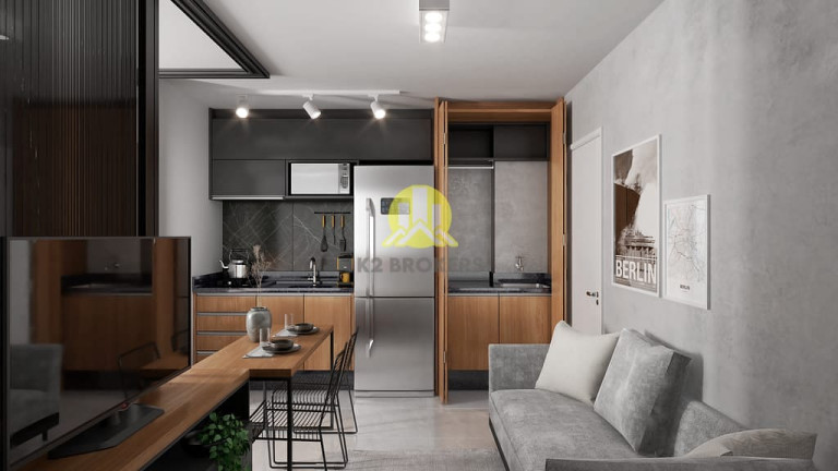 Imagem Studio com 1 Quarto à Venda, 23 m² em água Verde - Curitiba