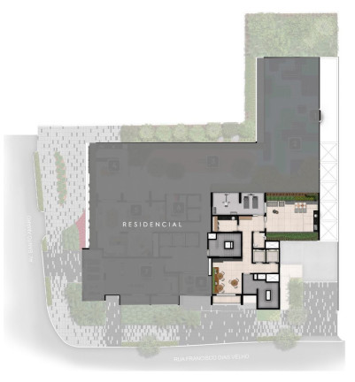 Imagem Studio com 1 Quarto à Venda, 35 m² em Brooklin Paulista - São Paulo Imagem Studio com 1 Quarto à Venda, 35 m² em Brooklin Paulista - São Paulo