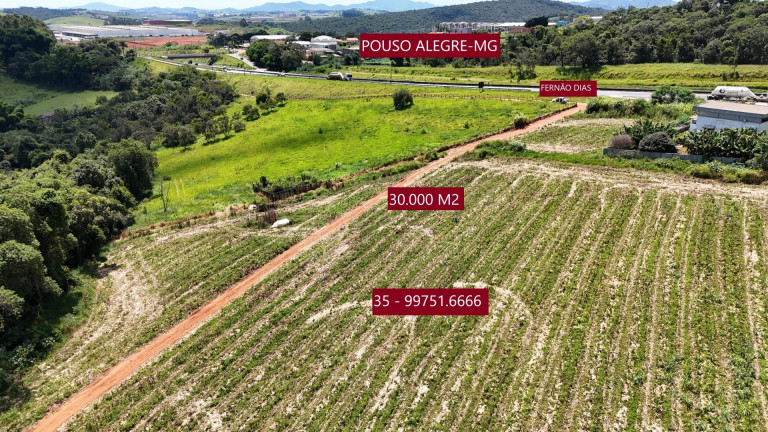 Terreno à Venda, 30.000 m² em Distrito Industrial (cdi) - Pouso Alegre