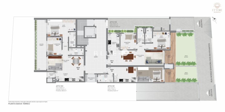 Imagem Apartamento com 2 Quartos à Venda, 101 m² em Nenhum - Torres Imagem Apartamento com 2 Quartos à Venda, 101 m² em Nenhum - Torres
