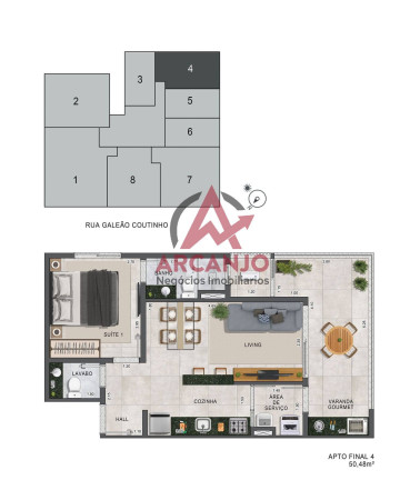 Imagem Apartamento com 1 Quarto à Venda, 50 m² em Itagua - Ubatuba Imagem Apartamento com 1 Quarto à Venda, 50 m² em Itagua - Ubatuba