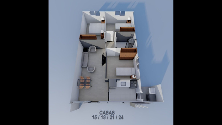 Imagem Casa com 3 Quartos à Venda, 54 m² em Chácaras Granja Pousada Del Rey - Santa Luzia Imagem Casa com 3 Quartos à Venda, 54 m² em Chácaras Granja Pousada Del Rey - Santa Luzia