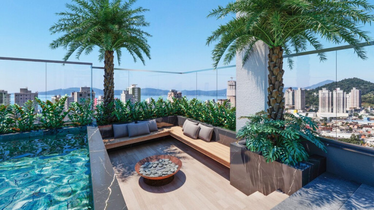 Imagem Apartamento com 2 Quartos à Venda, 60 m² em Tabuleiro Dos Oliveiras - Itapema