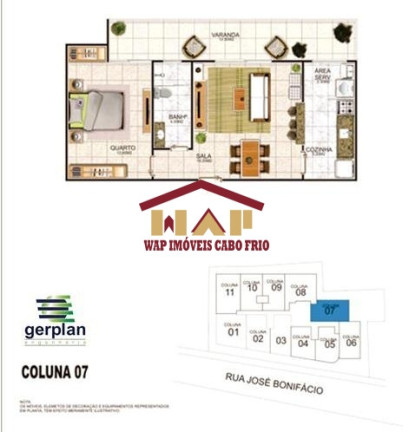 Imagem Apartamento com 1 Quarto à Venda, 58 m² em Centro - Cabo Frio Imagem Apartamento com 1 Quarto à Venda, 58 m² em Centro - Cabo Frio