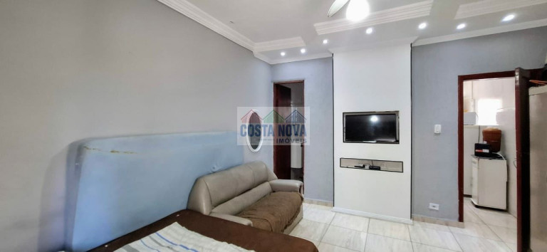 Apartamento com 1 Quarto à Venda ou Locação, 42 m² em Boqueirão - Praia Grande