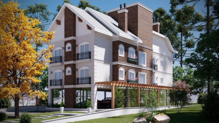 Imagem Apartamento com 1 Quarto à Venda, 49 m² em Planalto - Gramado