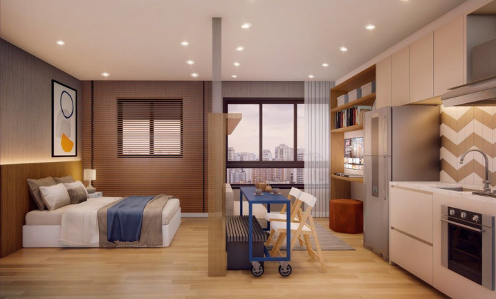 Apartamento com 2 Quartos à Venda, 37 m² em Ipiranga - São Paulo