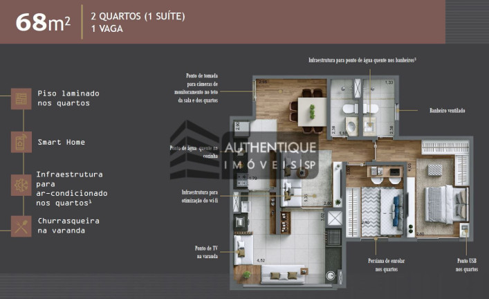 Imagem Apartamento com 3 Quartos à Venda, 93 m² em Chácara Santo Antônio - São Paulo