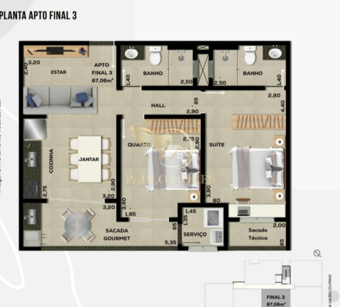 Imagem Apartamento com 2 Quartos à Venda, 80 m² em Itaguá - Ubatuba