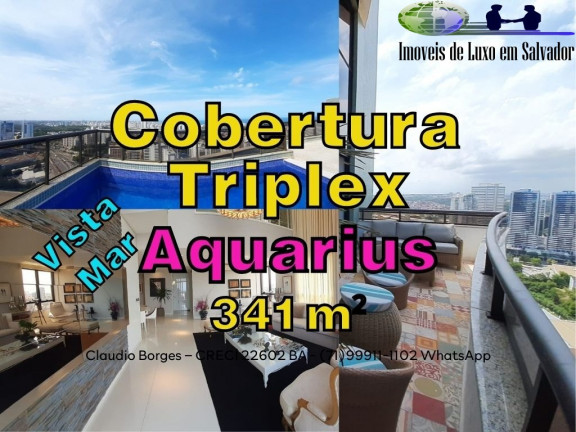 Cobertura com 4 Quartos à Venda, 341 m² em Pituba - Salvador