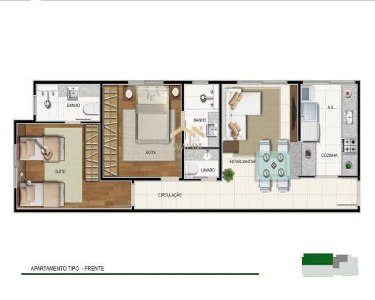 Imagem Apartamento com 2 Quartos à Venda, 60 m² em Cruzeiro - Belo Horizonte Imagem Apartamento com 2 Quartos à Venda, 60 m² em Cruzeiro - Belo Horizonte