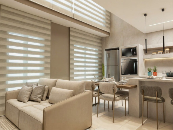Imagem Apartamento com 1 Quarto à Venda, 29 m² em Mercês - Curitiba