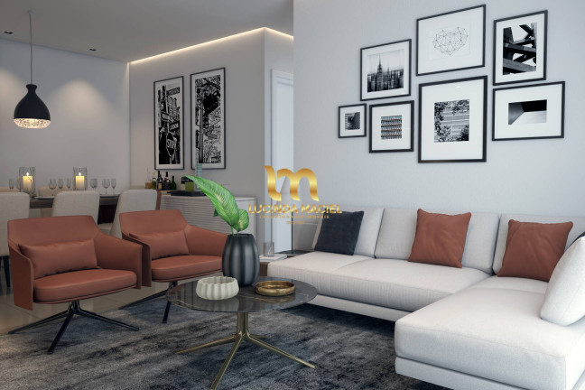 Imagem Apartamento com 2 Quartos à Venda, 88 m² em Canto Do Forte - Praia Grande