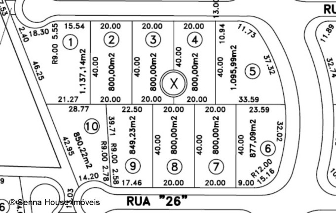 Terreno à Venda, 1.095 m² em Medeiros - Jundiaí