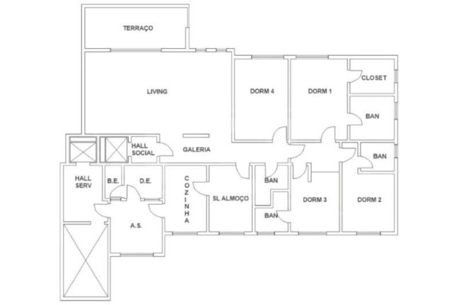 Imagem Imóvel com 4 Quartos à Venda, 220 m² em Moema - São Paulo