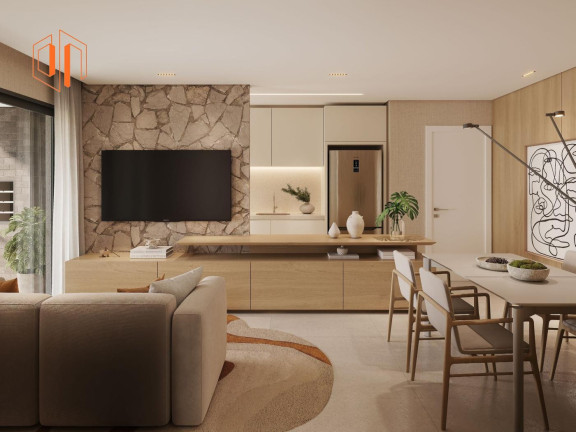 Imagem Apartamento com 2 Quartos à Venda, 55 m² em Bacacheri - Curitiba