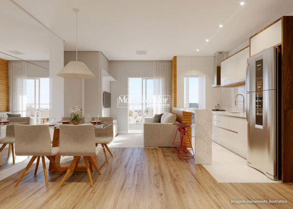 Imagem Apartamento com 2 Quartos à Venda, 62 m² em Tingui - Curitiba