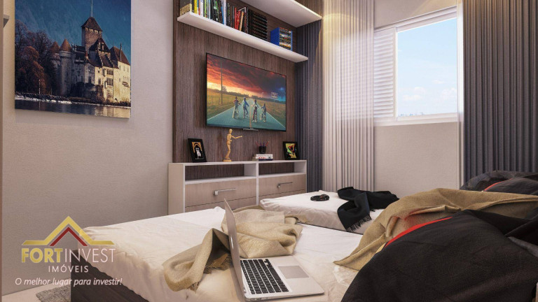 Imagem Imóvel com 2 Quartos à Venda, 60 m² em Boqueirão - Praia Grande