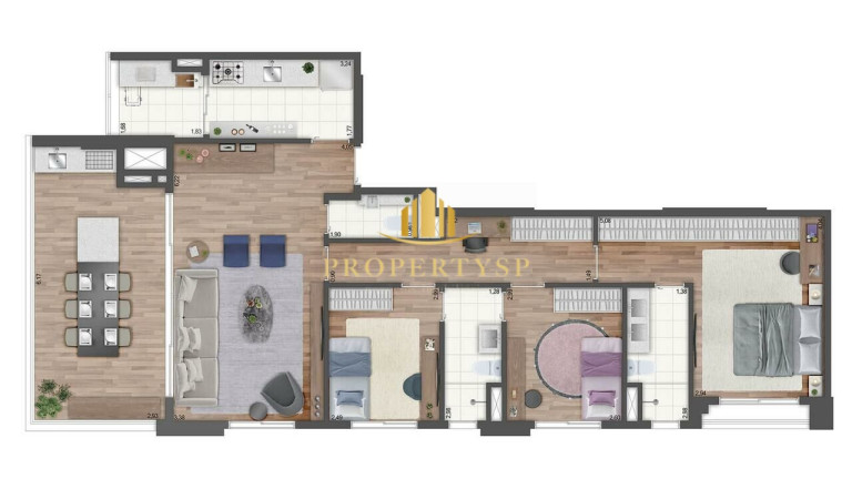 Imagem Apartamento com 3 Quartos à Venda, 111 m² em Perdizes - São Paulo