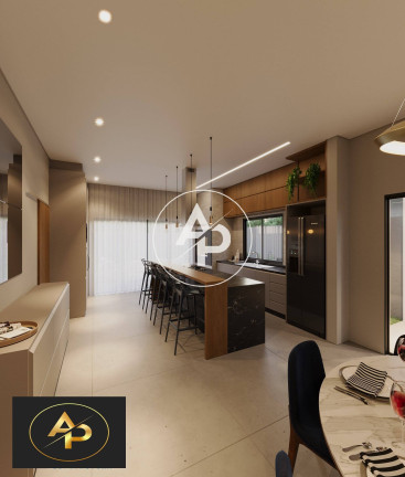 Imagem Casa de Condomínio com 4 Quartos à Venda, 262 m² em Jardim Carvalho - Ponta Grossa
