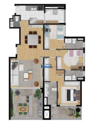 Imagem Apartamento com 3 Quartos à Venda, 122 m² em Vila Madalena - São Paulo Imagem Apartamento com 3 Quartos à Venda, 122 m² em Vila Madalena - São Paulo