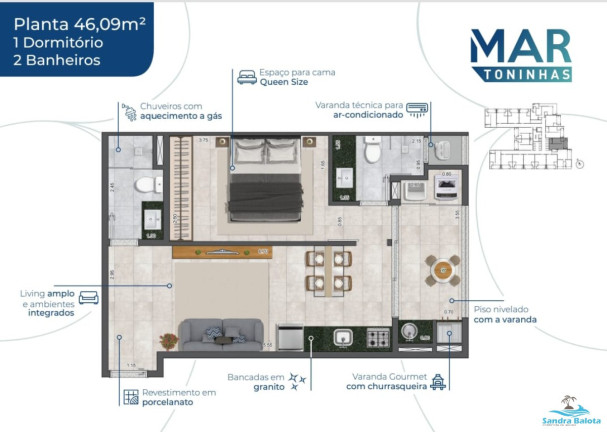 Imagem Apartamento com 1 Quarto à Venda, 35 m² em Toninhas - Ubatuba Imagem Apartamento com 1 Quarto à Venda, 35 m² em Toninhas - Ubatuba