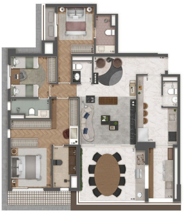 Imagem Apartamento com 3 Quartos à Venda, 184 m² em Bela Vista - São Paulo Imagem Apartamento com 3 Quartos à Venda, 184 m² em Bela Vista - São Paulo