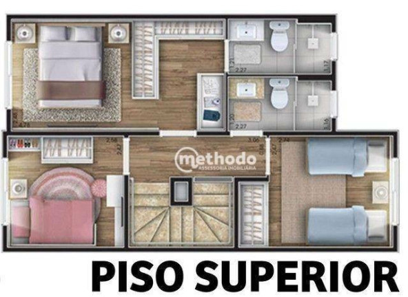 Imagem Casa com 3 Quartos à Venda, 92 m² em Condomínio Felicittá Residencial - Paulínia Imagem Casa com 3 Quartos à Venda, 92 m² em Condomínio Felicittá Residencial - Paulínia