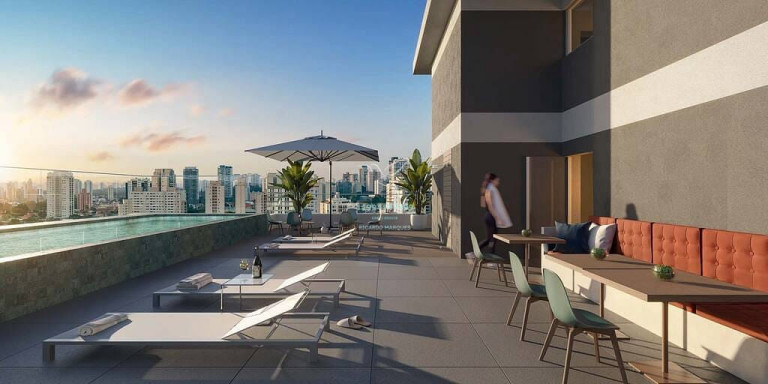 Imagem Apartamento com 1 Quarto à Venda, 35 m² em Brooklin Novo - São Paulo Imagem Apartamento com 1 Quarto à Venda, 35 m² em Brooklin Novo - São Paulo