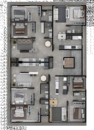 Imagem Apartamento com 1 Quarto à Venda, 42 m² em Praia Da Cal - Torres Imagem Apartamento com 1 Quarto à Venda, 42 m² em Praia Da Cal - Torres