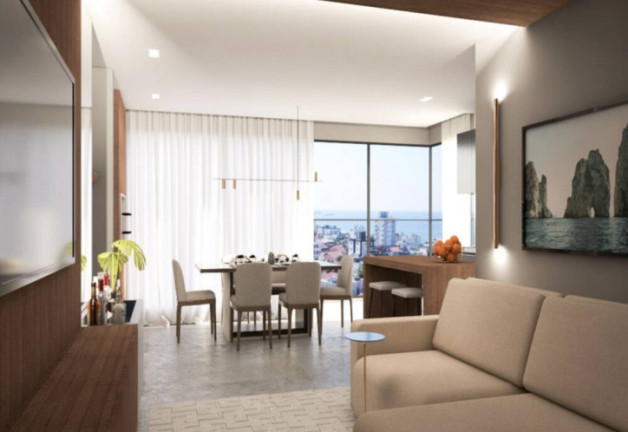 Imagem Apartamento com 3 Quartos à Venda, 87 m² em Itacolomi - Piçarras