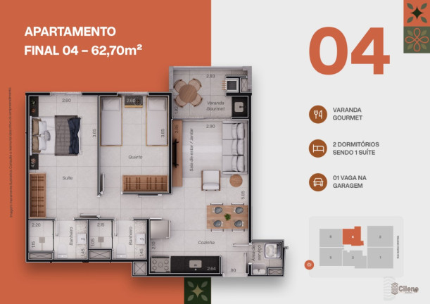 Imagem Apartamento com 2 Quartos à Venda, 62 m² em Tenório - Ubatuba Imagem Apartamento com 2 Quartos à Venda, 62 m² em Tenório - Ubatuba