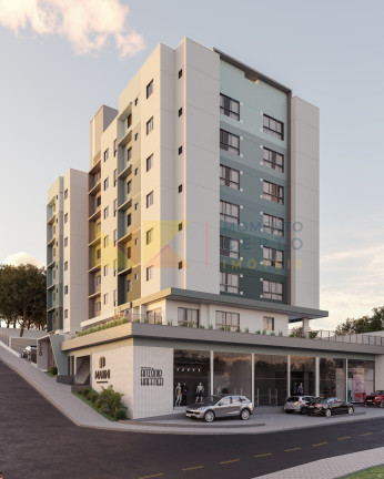 Apartamento com 2 Quartos à Venda, 66 m² em água Verde - Blumenau