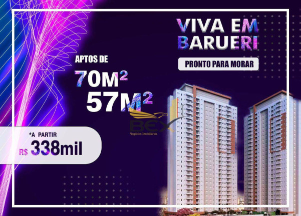Imagem Apartamento com 2 Quartos à Venda, 57 m² em Jardim Iracema - Barueri