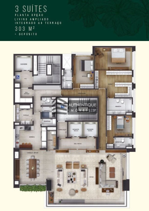 Imagem Apartamento com 4 Quartos à Venda, 303 m² em Itaim Bibi - São Paulo