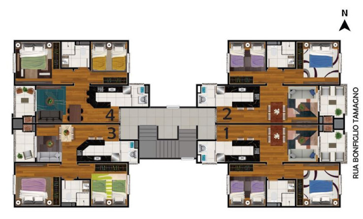 Imagem Apartamento com 2 Quartos à Venda, 51 m² em Esplanada - Caxias Do Sul