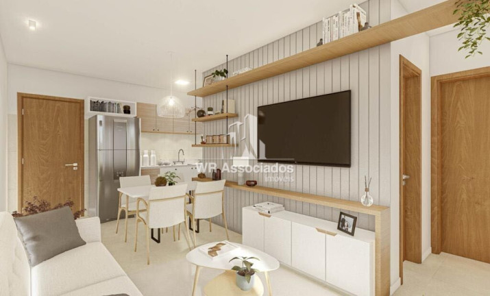 Imagem Apartamento com 2 Quartos à Venda, 52 m²