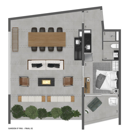 Imagem Imóvel com 1 Quarto à Venda, 76 m² em Vila Pompéia - São Paulo