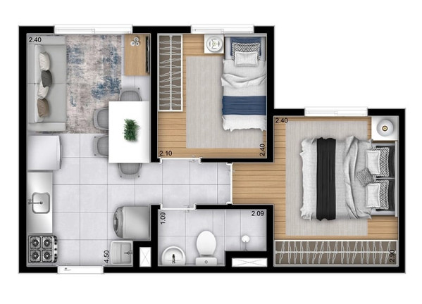 Imagem Apartamento com 2 Quartos à Venda, 31 m² em Itaquera - São Paulo Imagem Apartamento com 2 Quartos à Venda, 31 m² em Itaquera - São Paulo