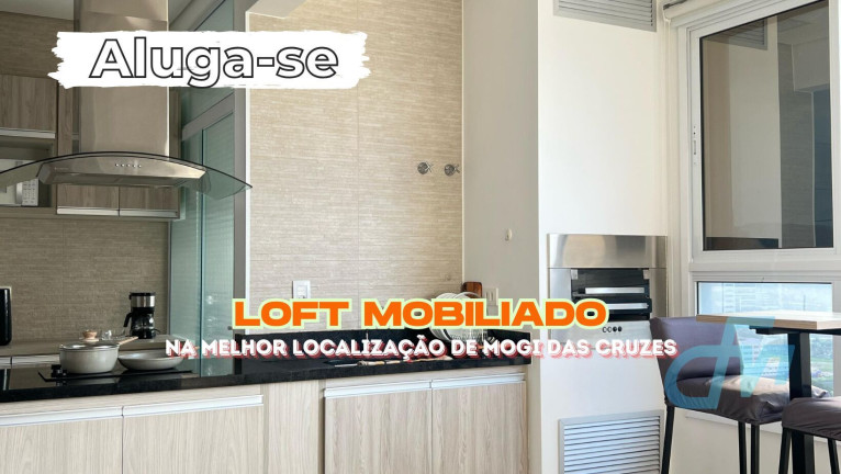 Apartamento com 1 Quarto para Alugar, 42 m² em Loteamento Mogilar - Mogi Das Cruzes