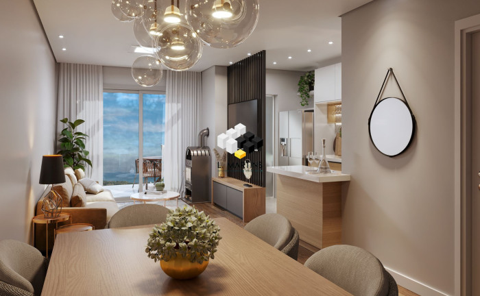 Imagem Apartamento com 1 Quarto à Venda, 56 m² em Avenida Central - Gramado Imagem Apartamento com 1 Quarto à Venda, 56 m² em Avenida Central - Gramado