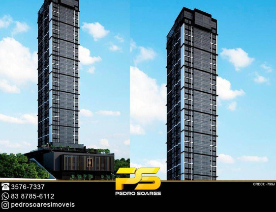 Imagem Apartamento com 3 Quartos à Venda, 110 m² em Miramar - João Pessoa Imagem Apartamento com 3 Quartos à Venda, 110 m² em Miramar - João Pessoa