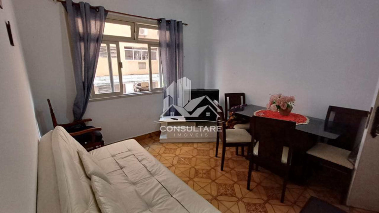 Imagem Apartamento com 1 Quarto para Alugar, 45 m² em José Menino - Santos Imagem Apartamento com 1 Quarto para Alugar, 45 m² em José Menino - Santos