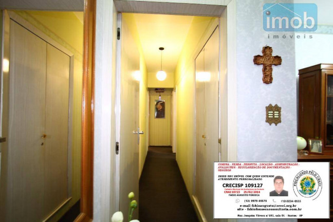 Imagem Apartamento com 3 Quartos à Venda ou Locação, 160 m² em José Menino - Santos