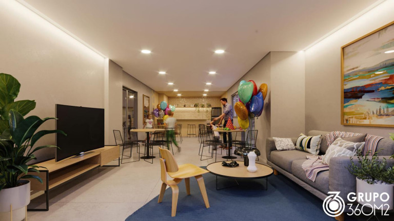 Imagem Apartamento com 2 Quartos à Venda, 45 m² em Santa Maria - Santo André